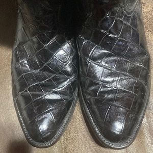 Good used real alligator boots